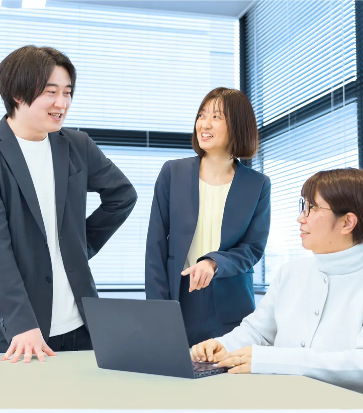 仕事の様子